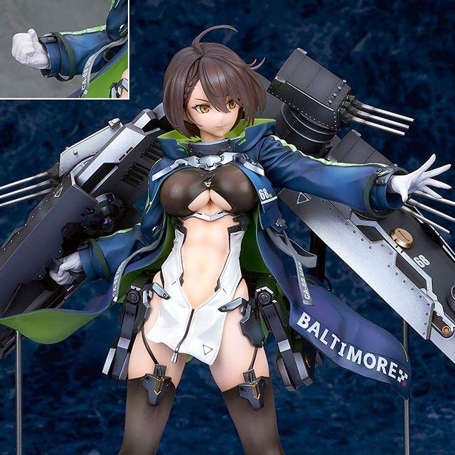 Amazon.co.jp: アズールレーン ボルチモア 重装ver 1 7 完成品